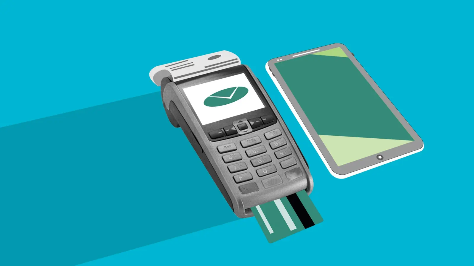 Kontaktlös kortbetalning vid betalterminal